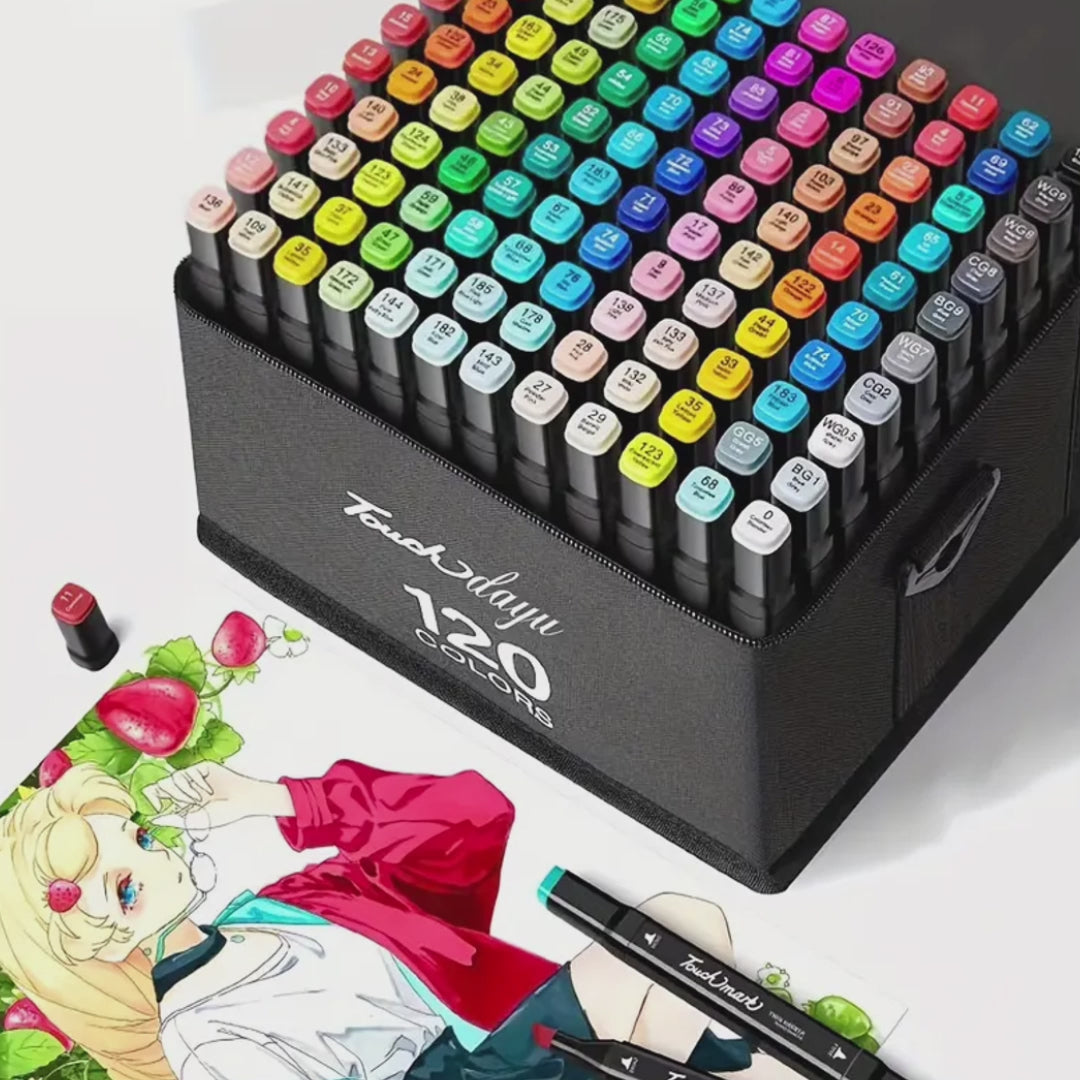 Marcadores de arte de doble puntas – NQLN Store Venezuela, tienda online con envío a todo el país