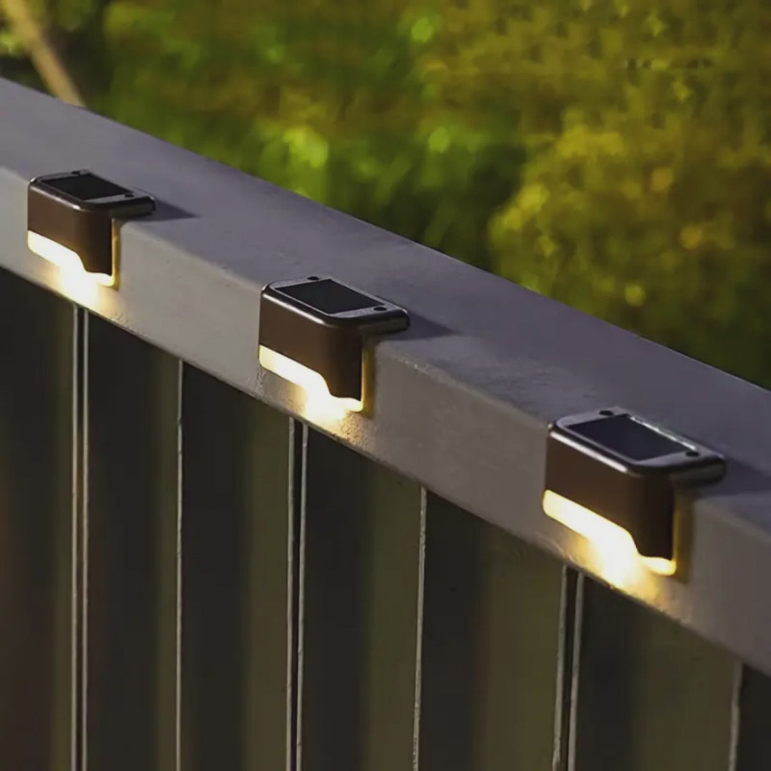 Luces solares LED impermeables (pack de 4) – NQLN Store Venezuela, tienda online con envío a todo el país
