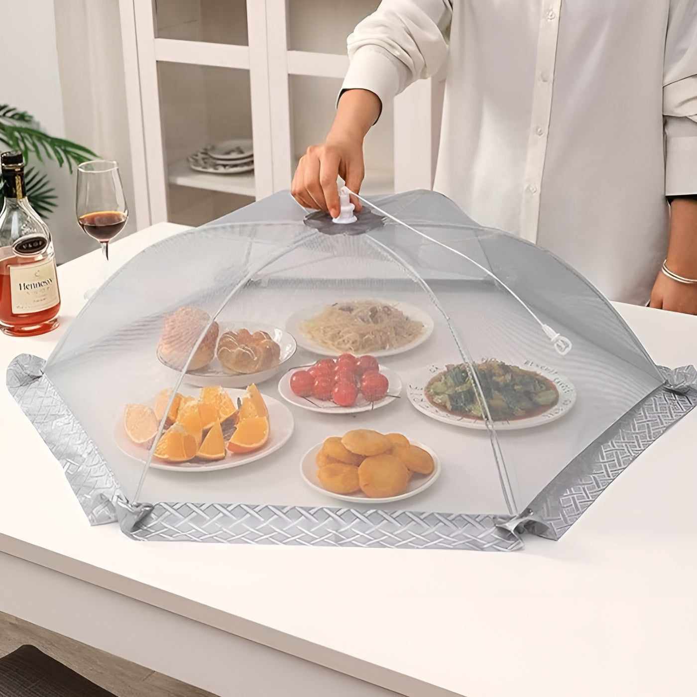 Cubierta Para Comida A Prueba De Polvo – Disponible en NQLN Store con envío gratis desde $20