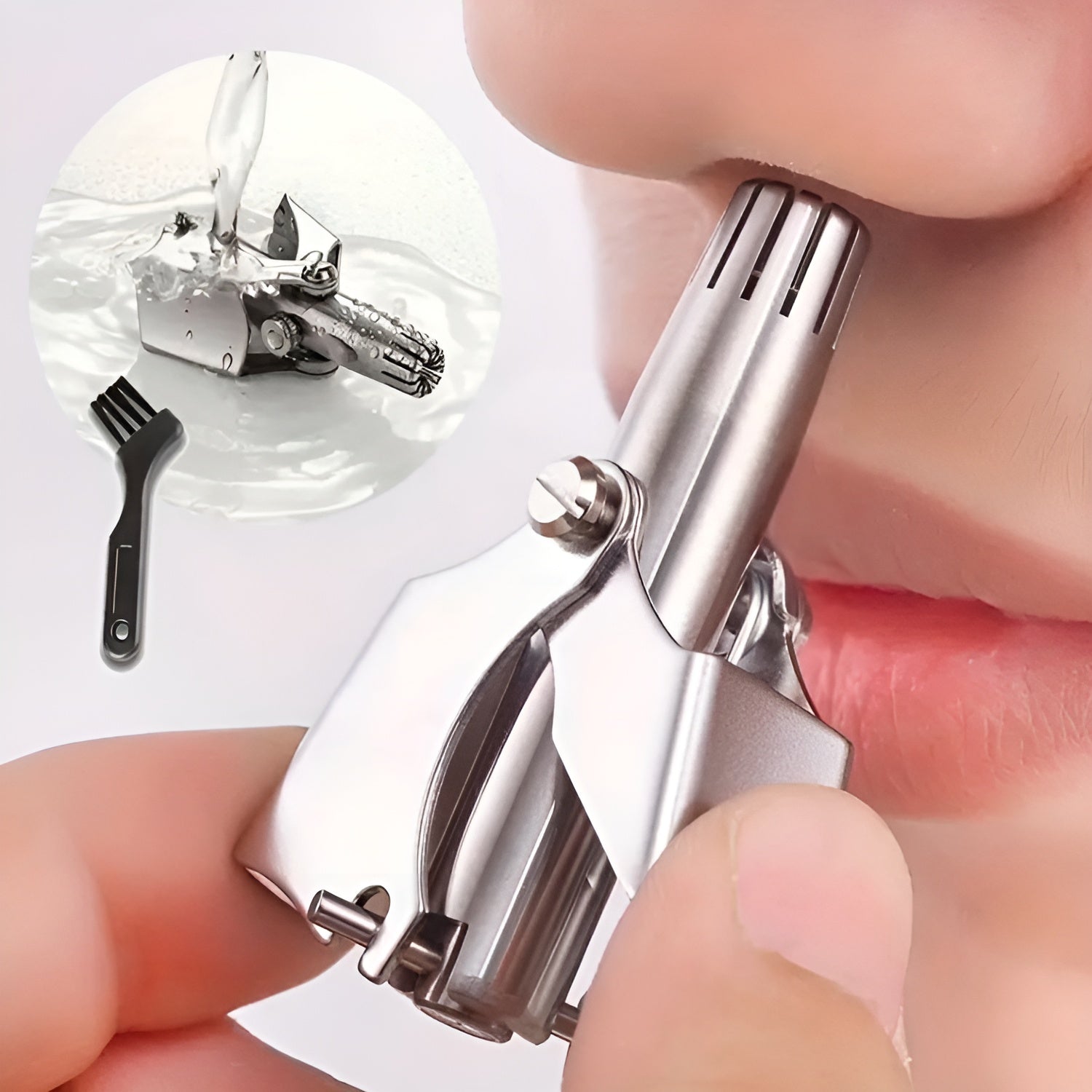 Corta pelos de nariz de acero inoxidable – Comprar online en NQLN Store Venezuela con envío a todo el país