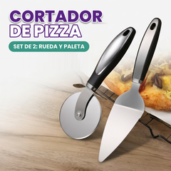 Juego de herramientas para pizza set de 2 unidades