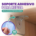Soporte Adhesivas para Repisas (Pack de 10) para cocina – Comprar online en NQLN Store Venezuela con envío a todo el país