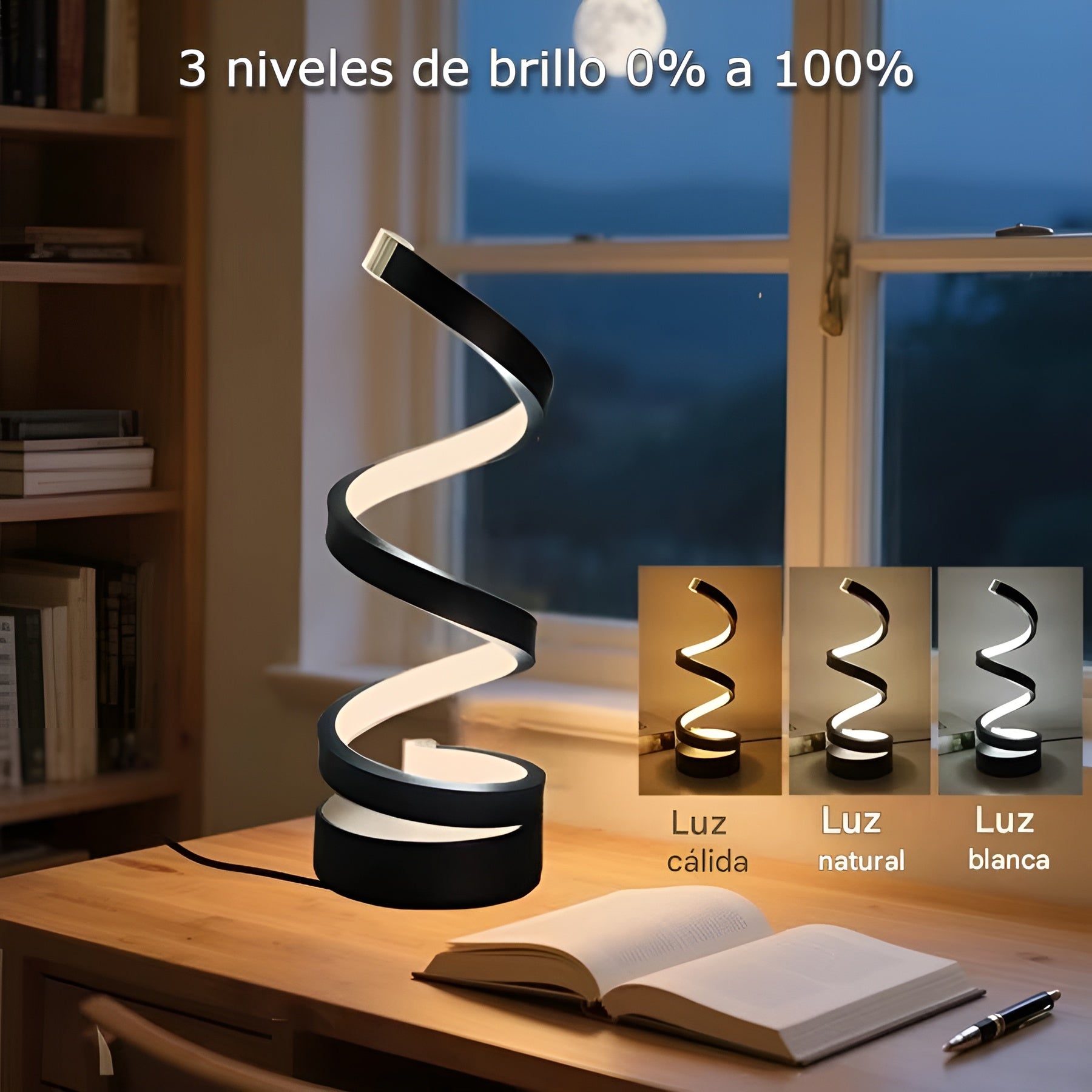 Lampara de mesa moderna – Tienda online NQLN Store Venezuela