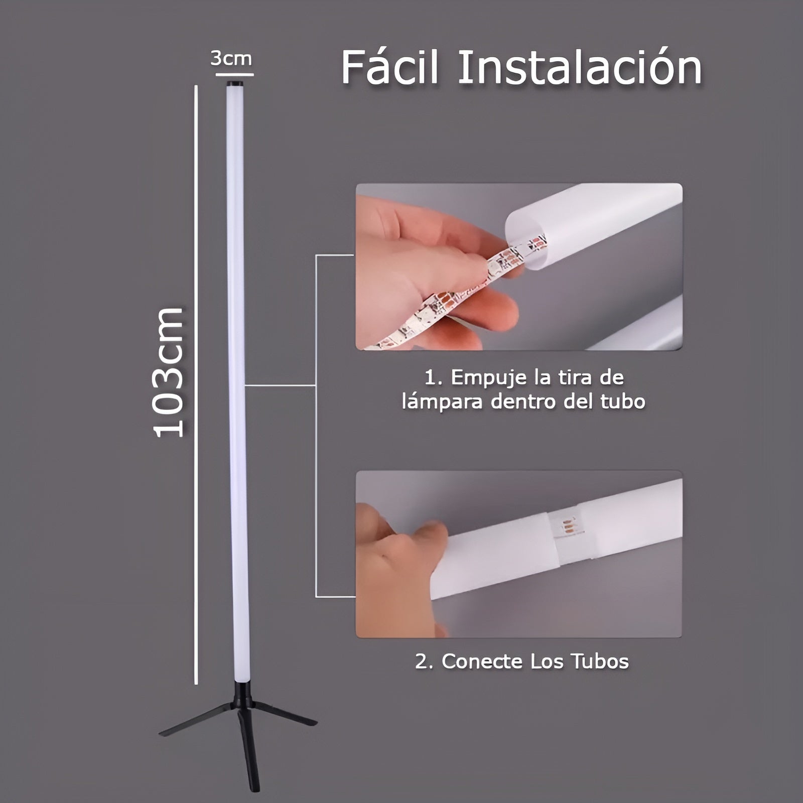 Lámpara LED Inteligente con Control Remoto – Al mejor precio en NQLN Store Caracas y Margarita