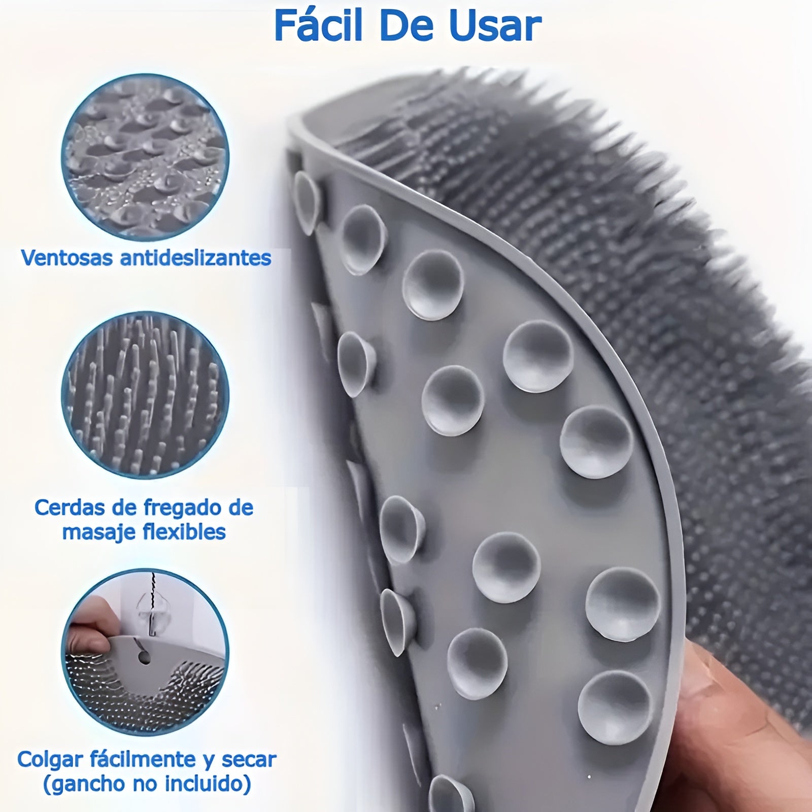 Alfombrilla antideslizante de baño para masaje – Tienda online NQLN Store Venezuela
