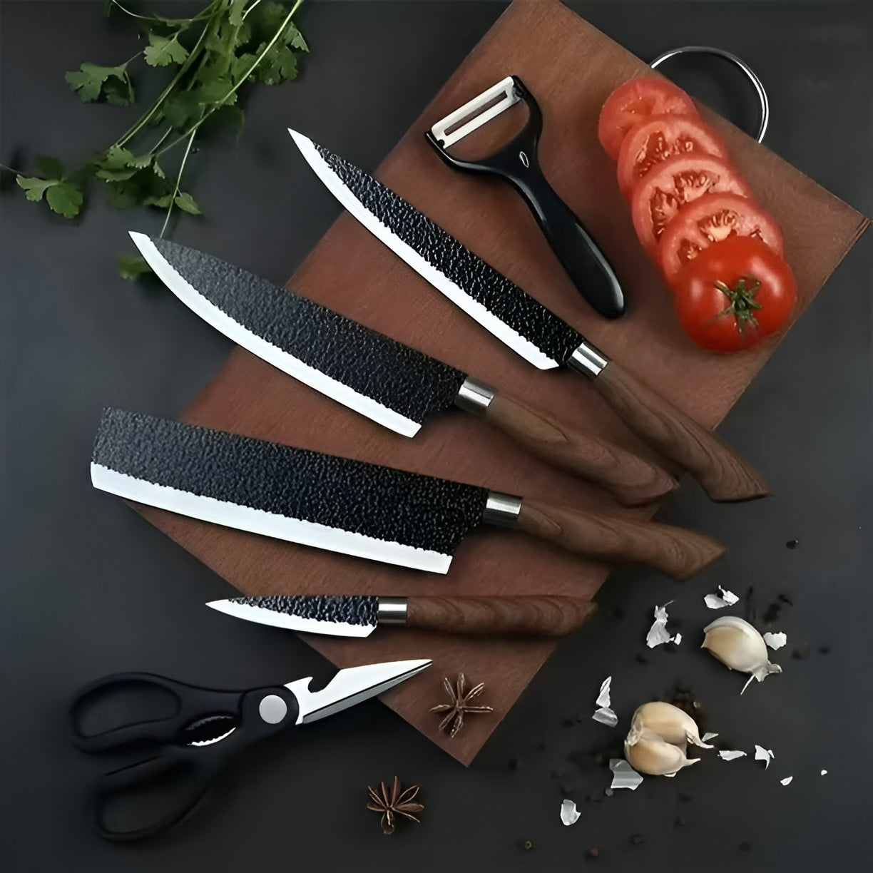 Juego de cuchillos de cocina de acero inoxidable – Comprar en Caracas, Margarita y toda Venezuela – NQLN Store