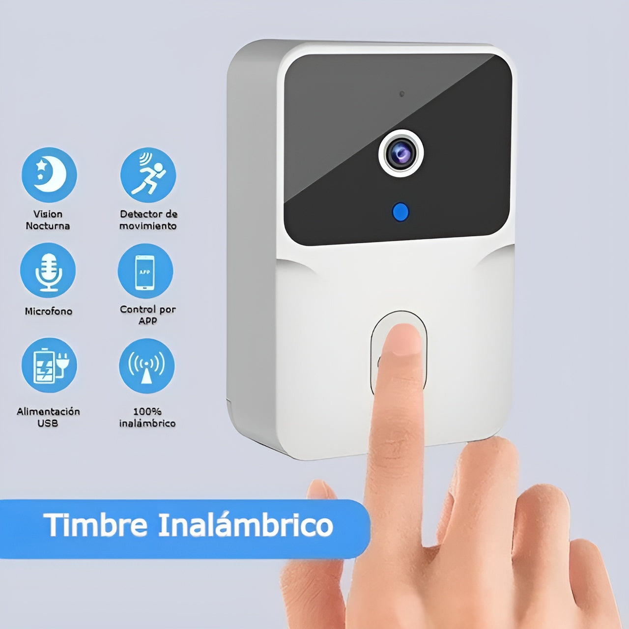 Timbre inalambrico con cámara de video – Tienda online NQLN Store Venezuela