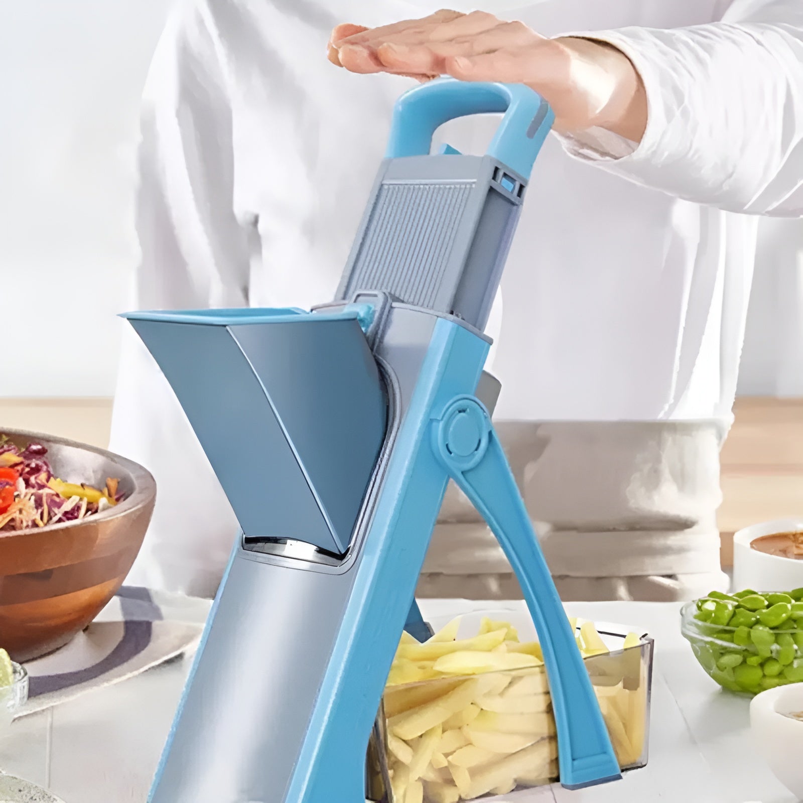 Rallador y Cortador Multifuncional de Verduras y Frutas – Comprar online en NQLN Store Venezuela con envío a todo el país