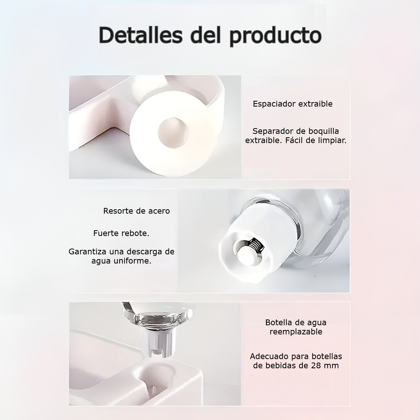 Dispensador de esquina en forma de corazón para mascota – Tienda online NQLN Store Venezuela
