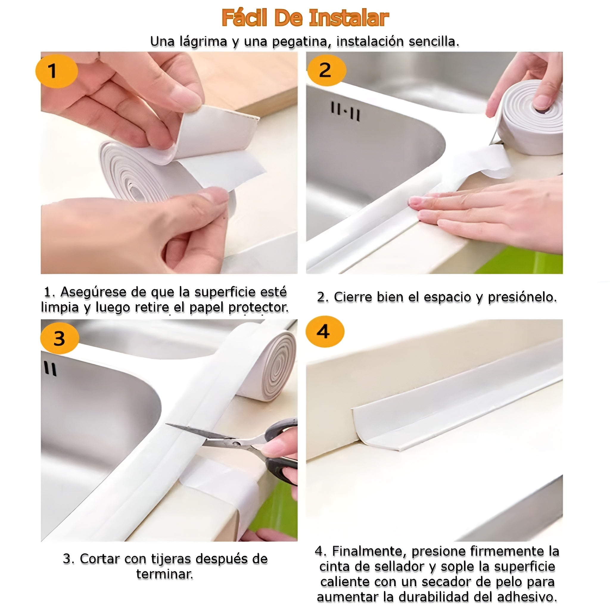 Rollo Adhesivo para Protección de Bordes – Tienda online NQLN Store Venezuela