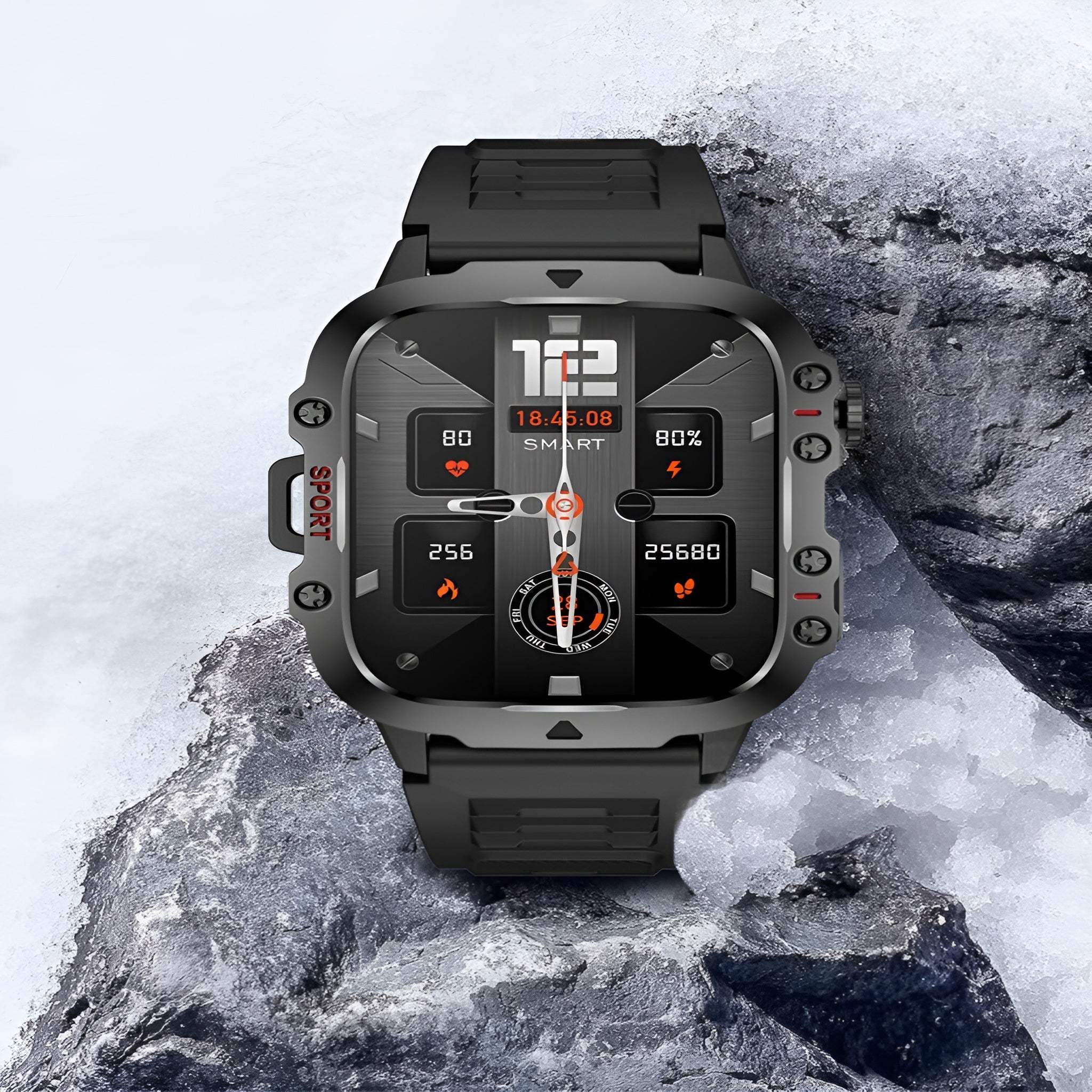Reloj inteligente unisex – Vista adicional – Disponible en NQLN Store Venezuela