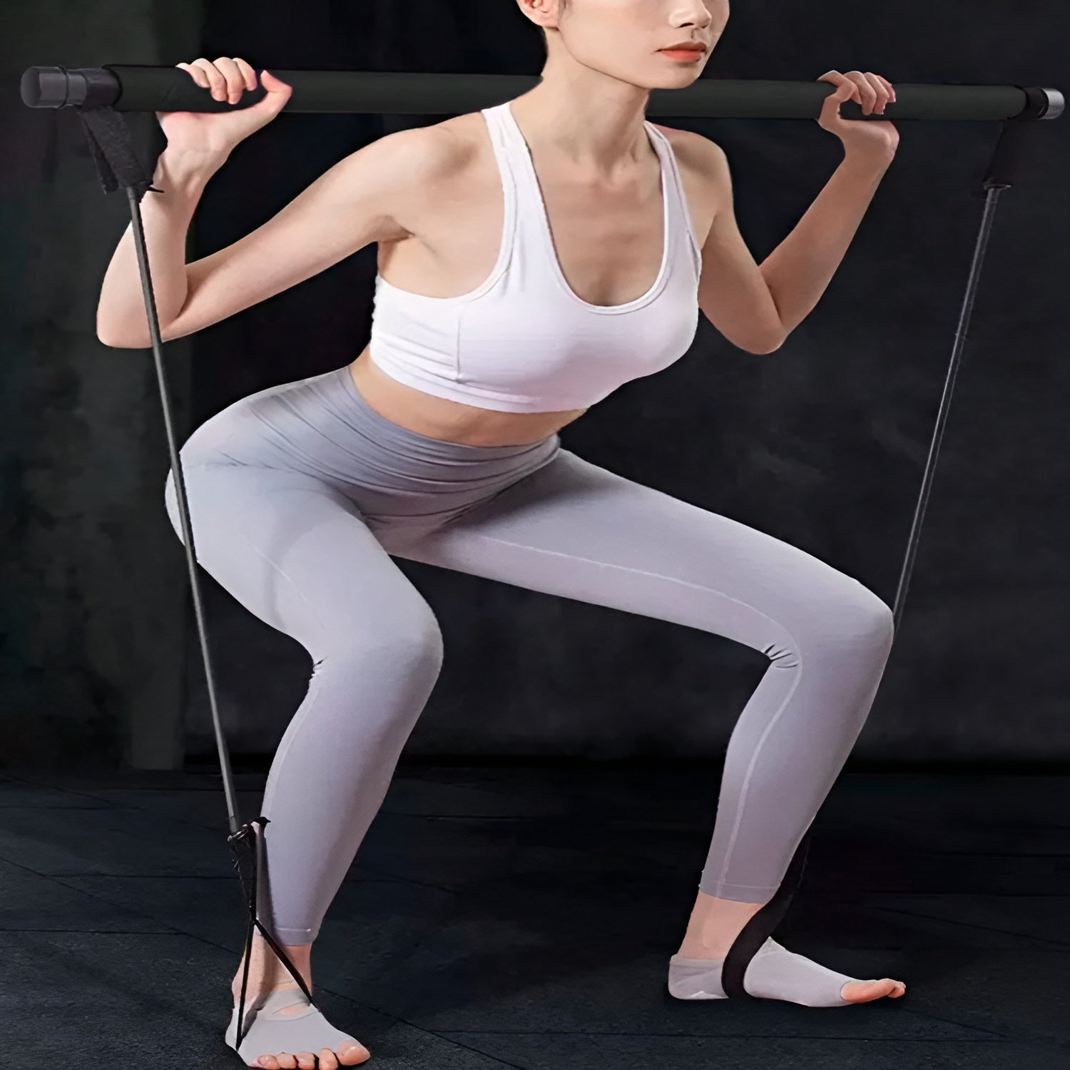 Barra portátil de yoga – Vista detalle del producto – NQLN Store