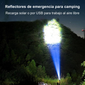 Linterna grande recargable por USB