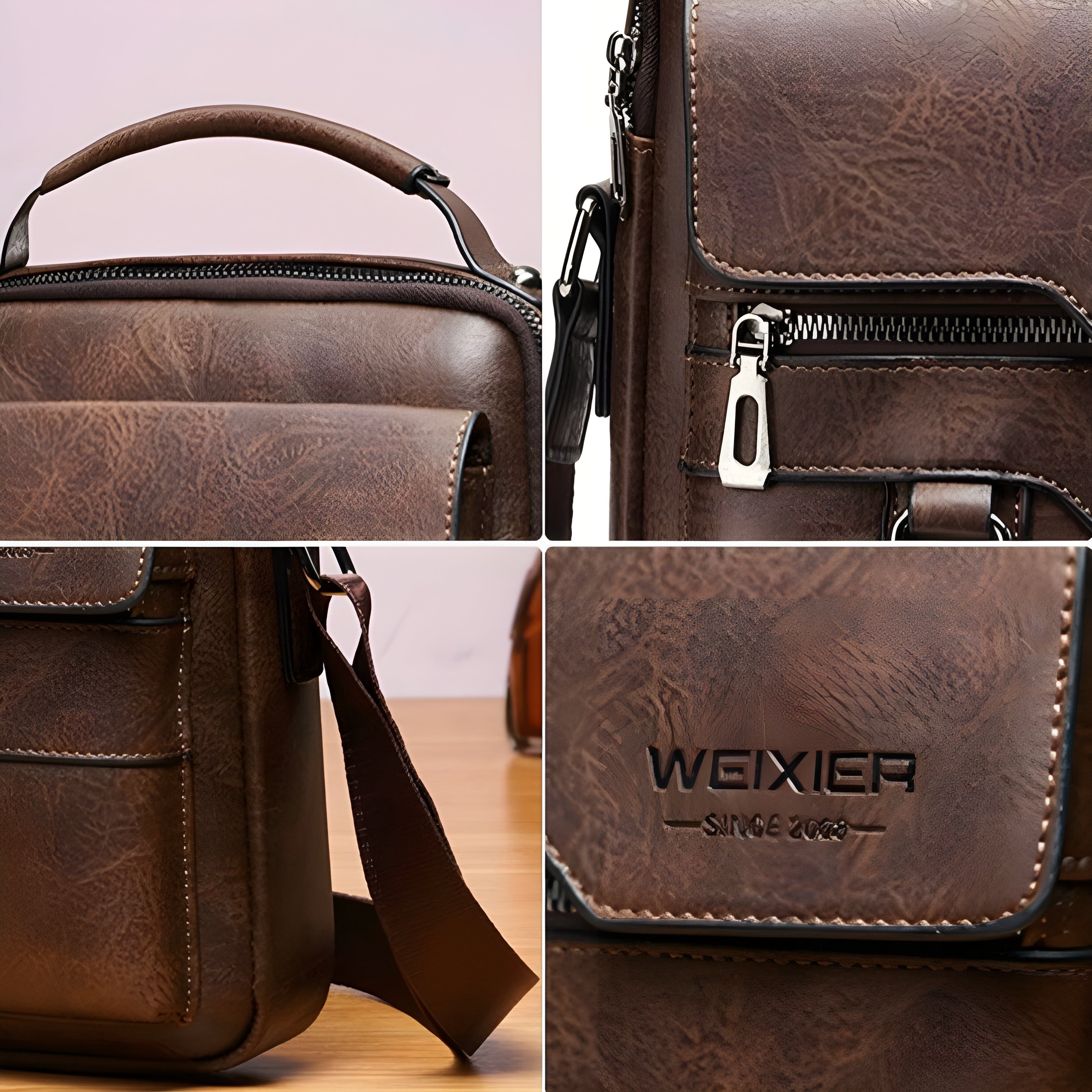 Bolso Bandolero de Cuero Sintético – Tienda online NQLN Store Venezuela