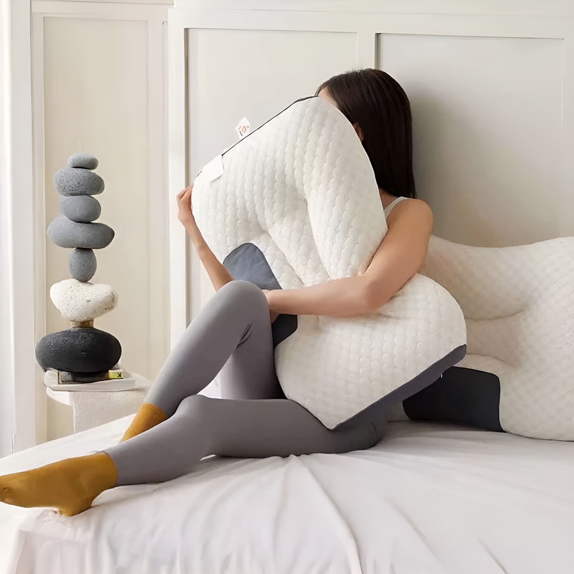 Almohada de apoyo para aliviar el dolor de cuello – Tienda online NQLN Store Venezuela