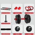 Kit de Pesas y Mancuernas Ajustables (20 kilos set) – Vista adicional – Disponible en NQLN Store Venezuela