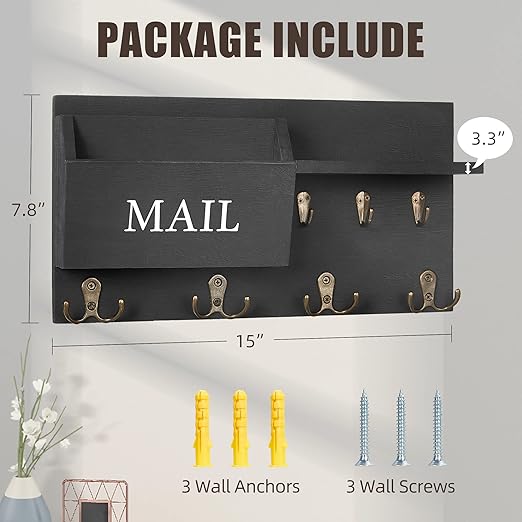 Porta llaves y correo de madera – Presentación del producto – Comprar en NQLN Store