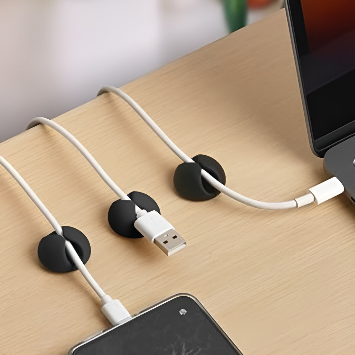 Organizador de cables de silicona – Comprar al mejor precio en NQLN Store Venezuela