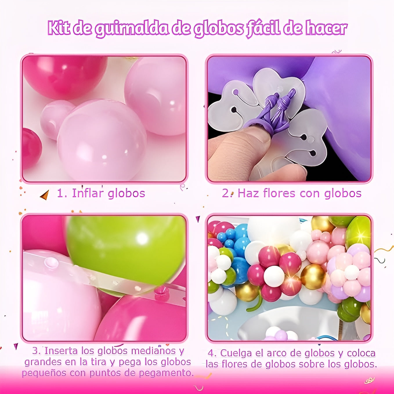 Set de Globos para Cumpleaños Unicornio – Comprar al mejor precio en NQLN Store Venezuela