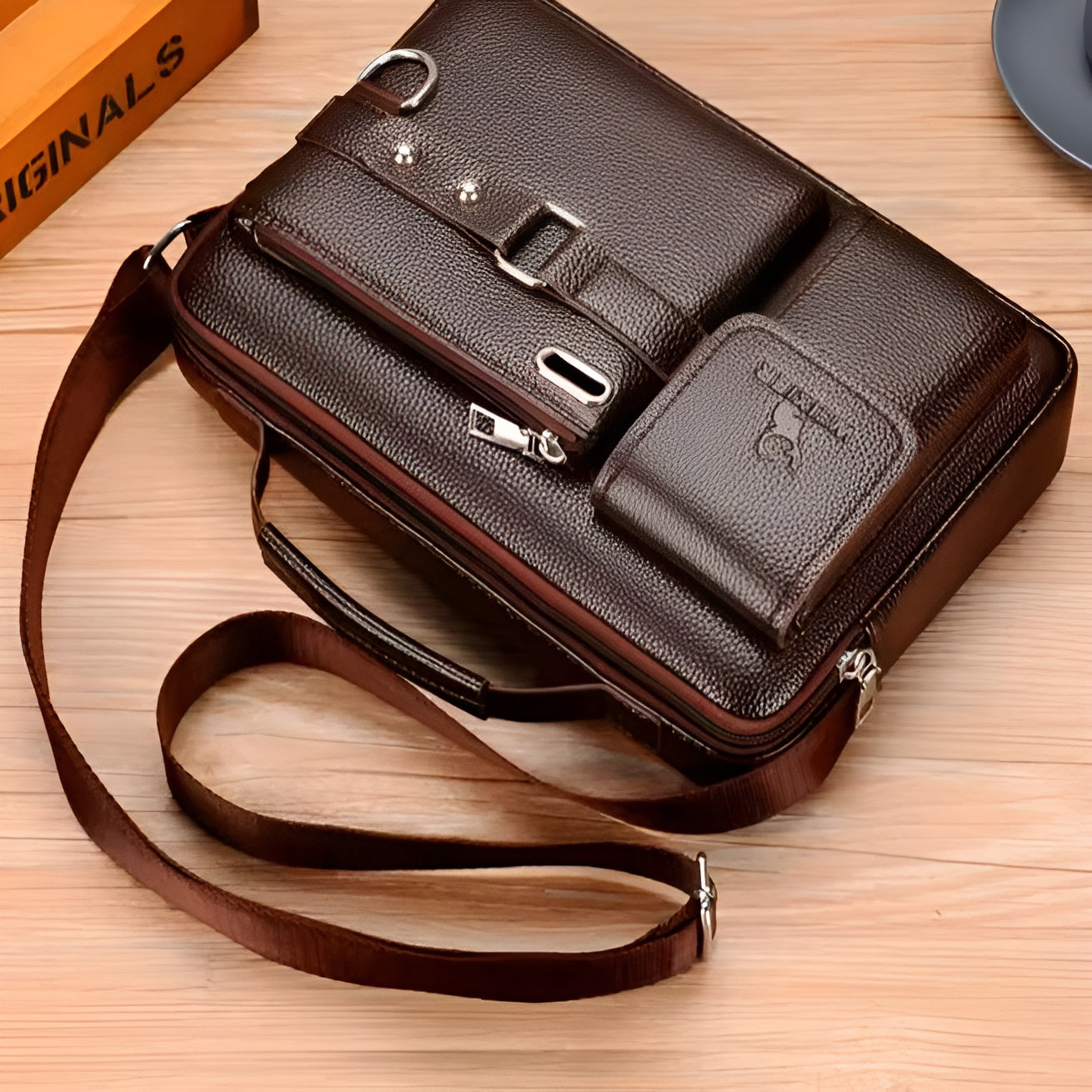 Bolso de piel para hombre – Comprar al mejor precio en NQLN Store Venezuela