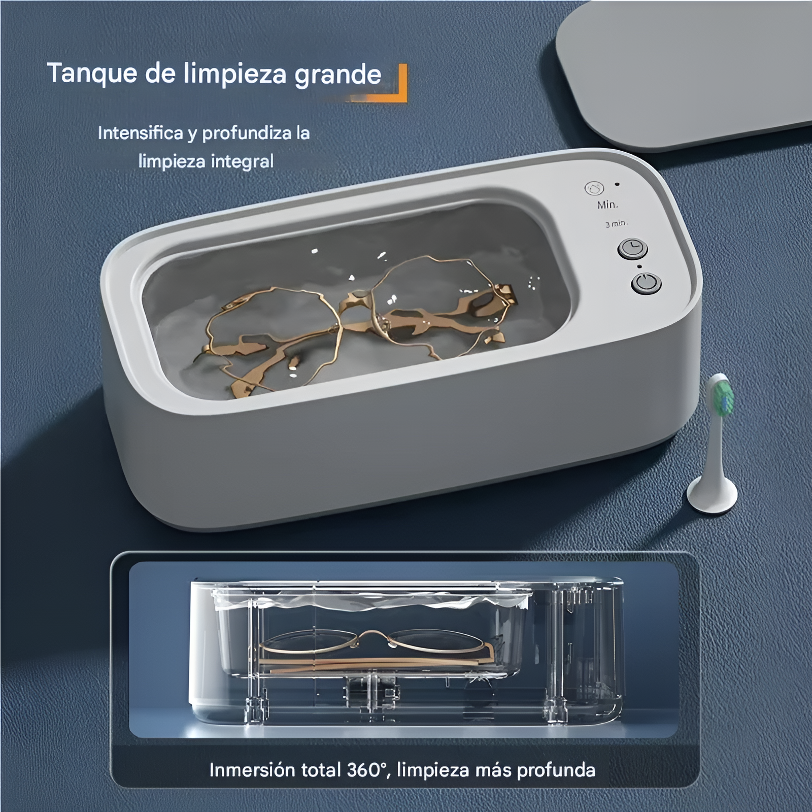 Limpiador ultrasonico 2 en 1 – Comprar en Caracas, Margarita y toda Venezuela – NQLN Store