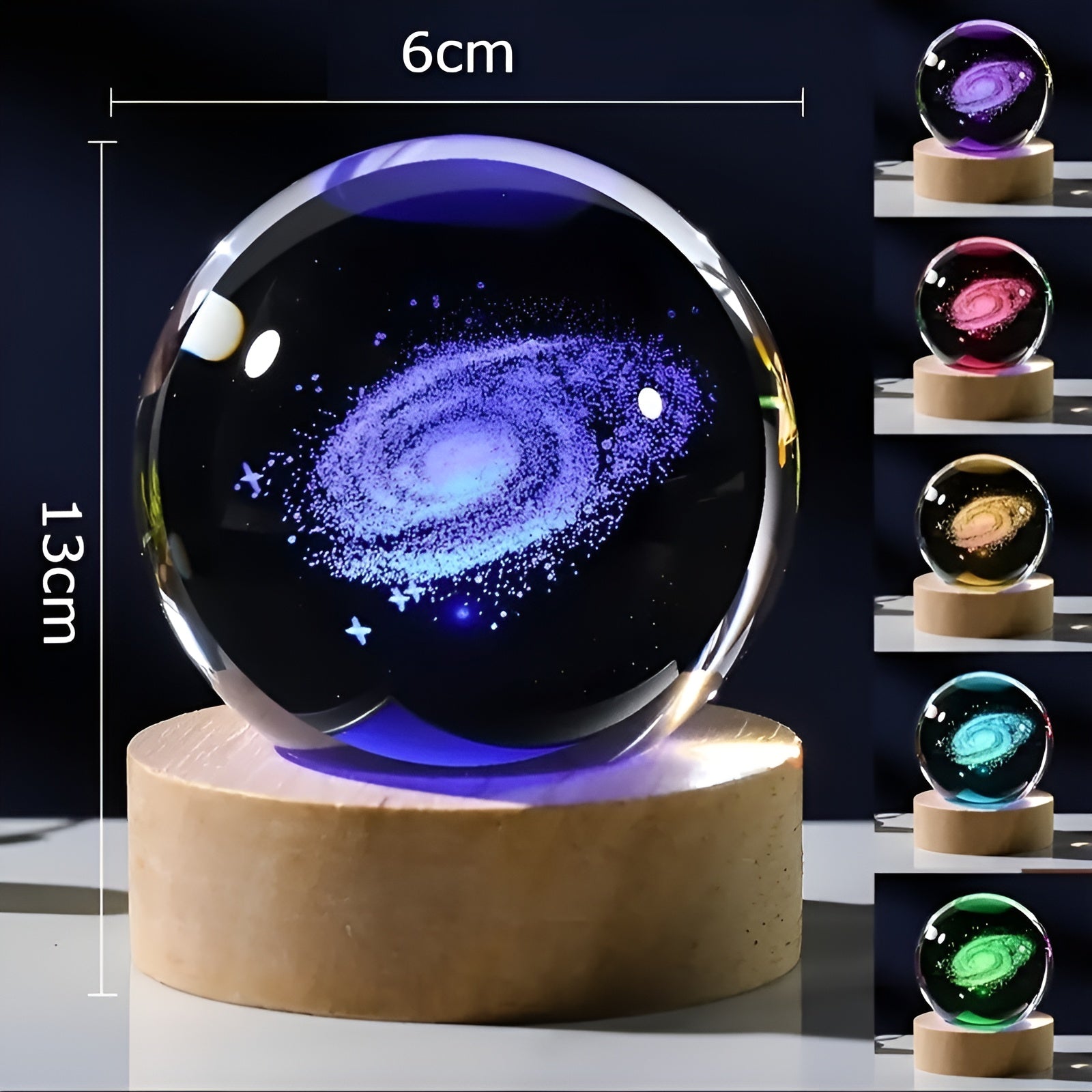 Bola de cristal de luz nocturna – Al mejor precio en NQLN Store Caracas y Margarita