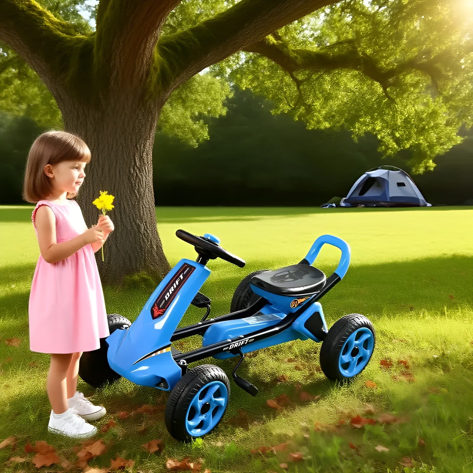Carro de Juguete de Pedales Niños y Niñas – Comprar al mejor precio en NQLN Store Venezuela