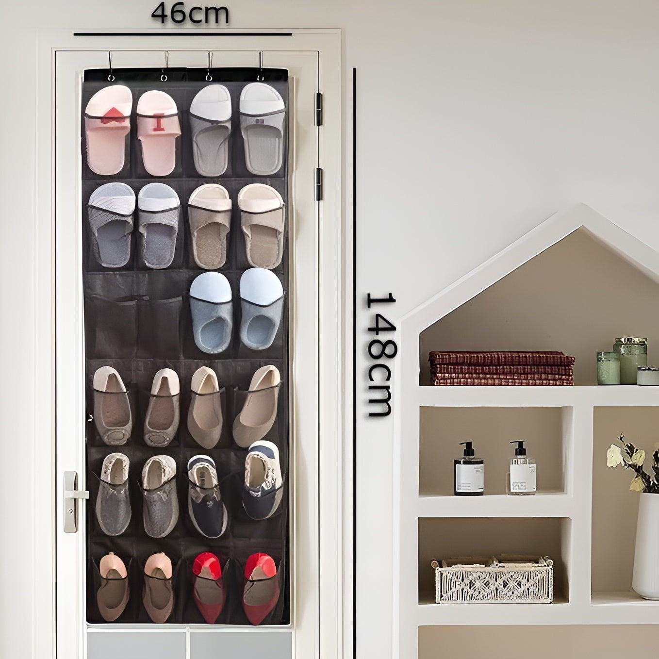 Zapatero para Colgar sobre la Puerta – Disponible en Caracas y Margarita – NQLN Store