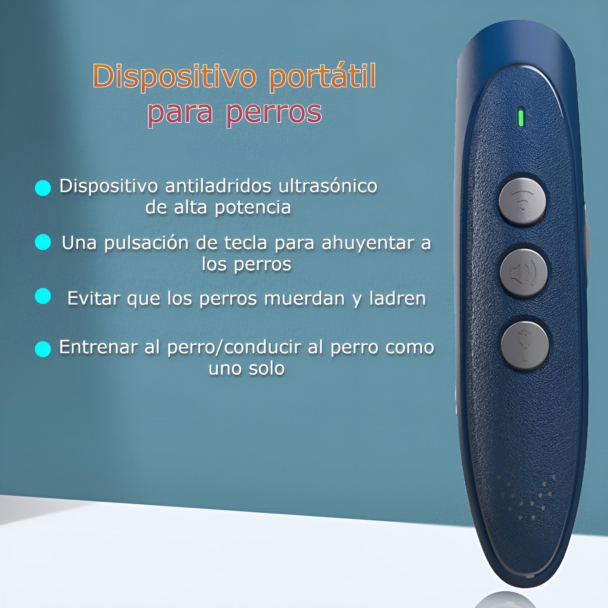 Dispositivo de entrenamiento de ladridos para perros – Vista de cerca del producto – NQLN Store