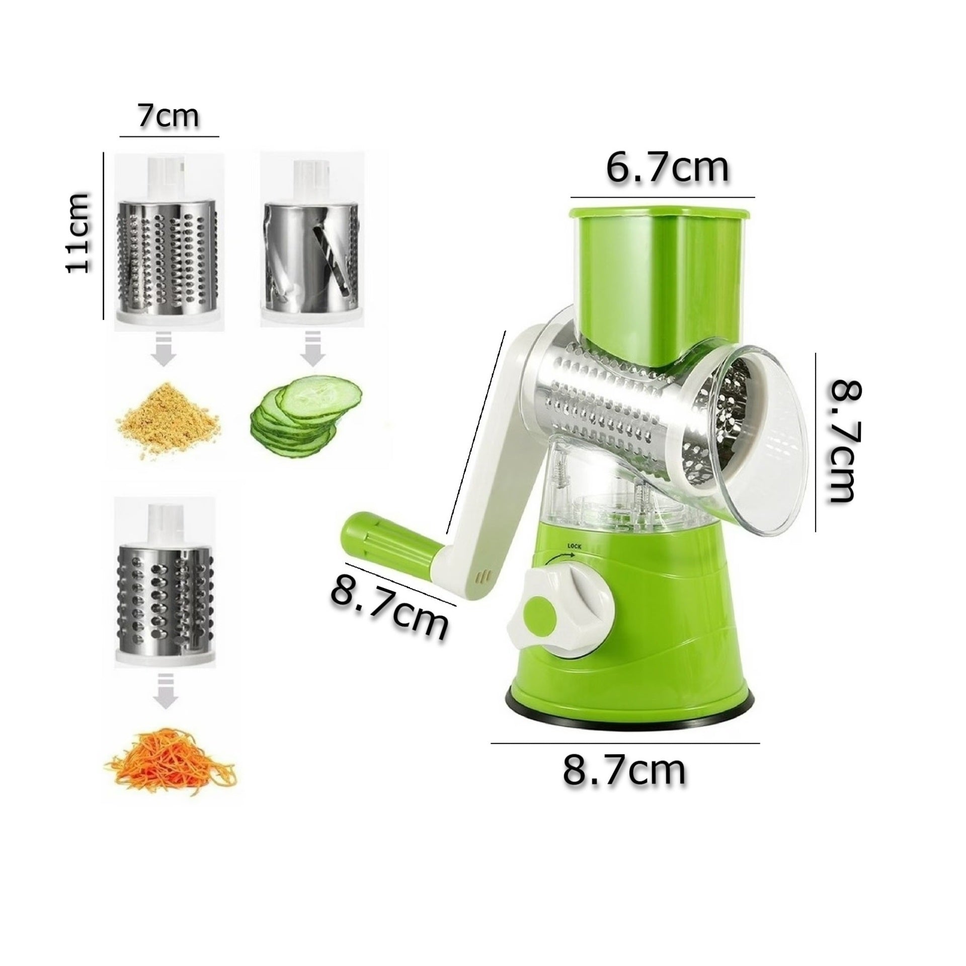 Cortador de verduras 3 en 1 Multifuncional – Presentación del producto – Comprar en NQLN Store