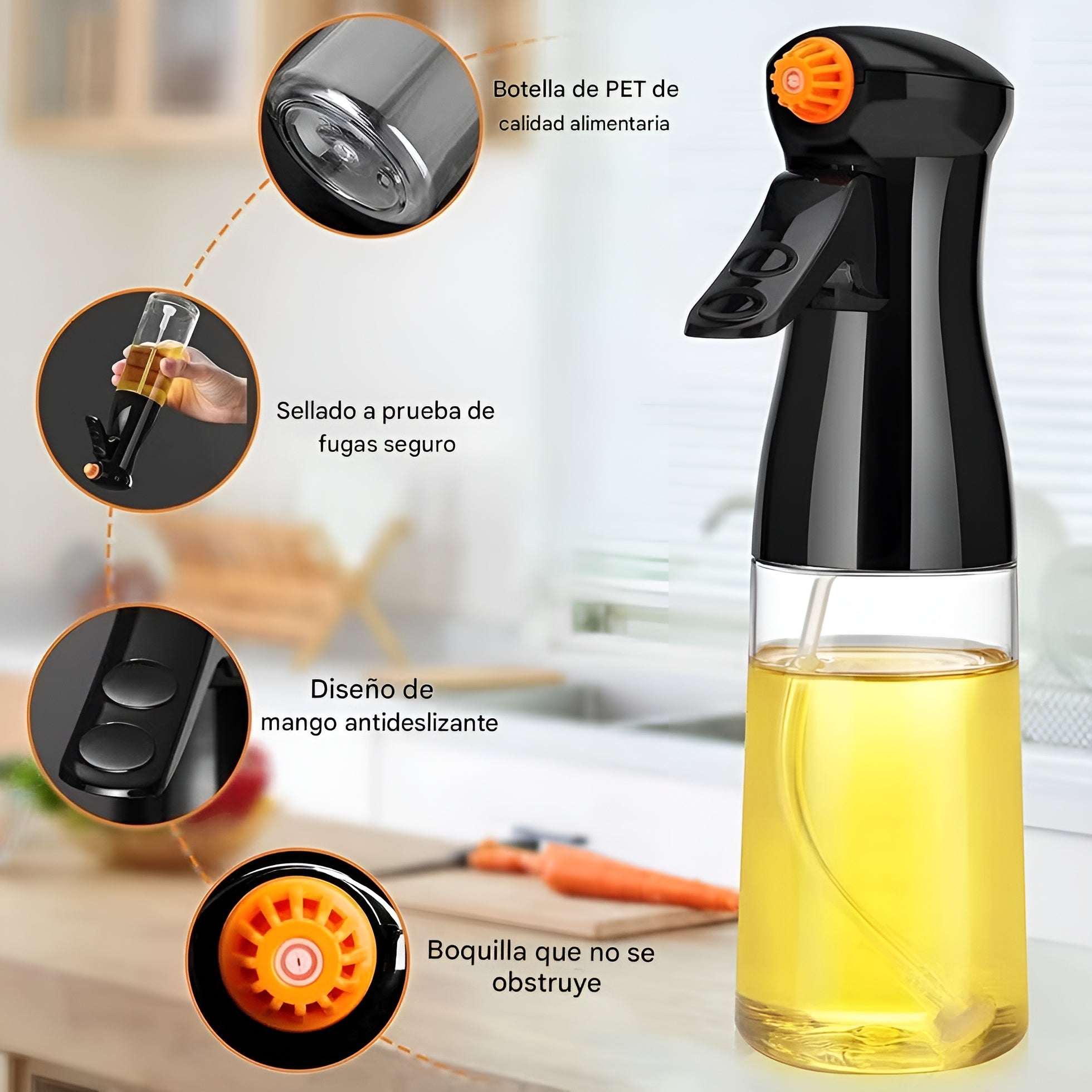 Pulverizador de aceite de oliva atomizador – Comprar al mejor precio en NQLN Store Venezuela