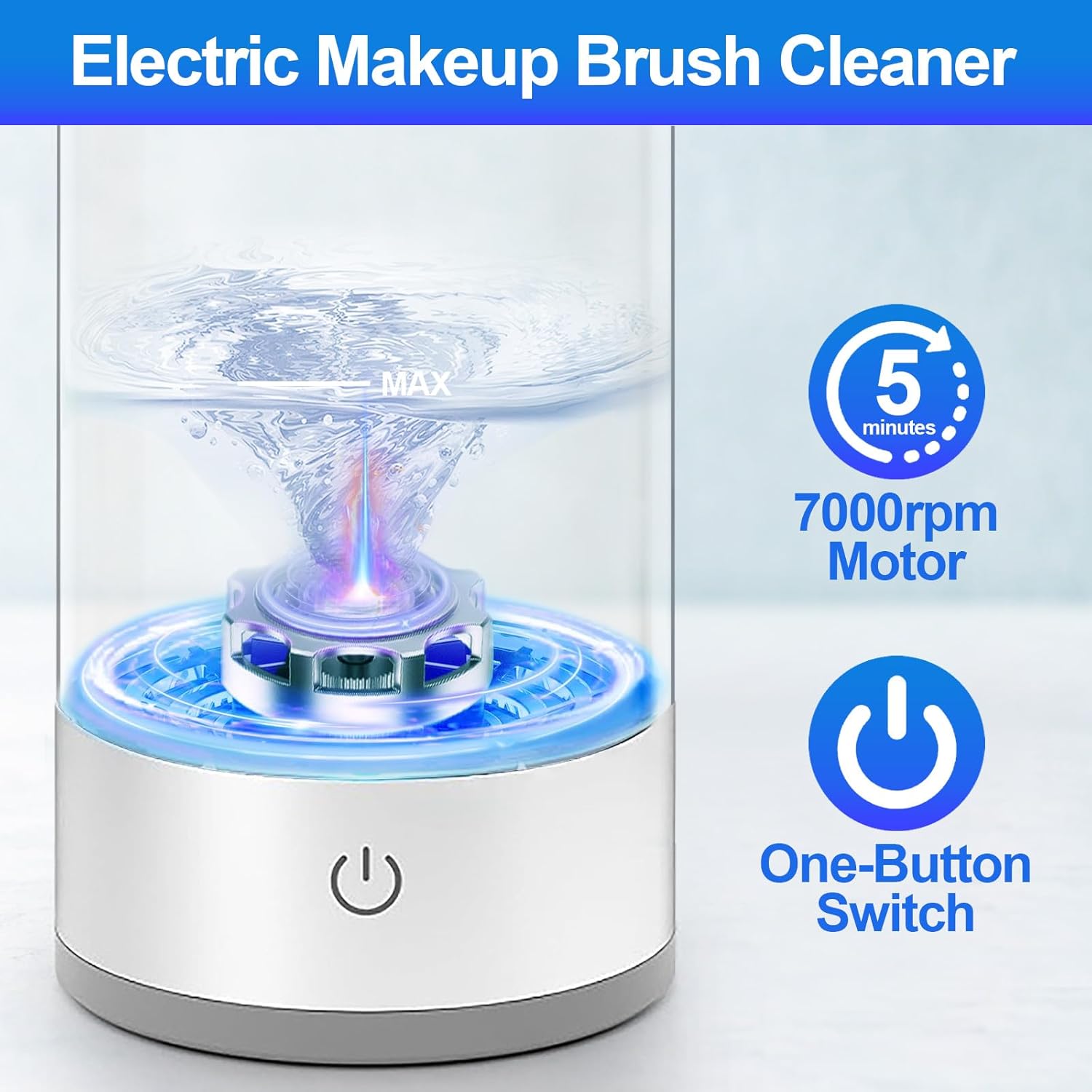 Máquina limpiadora de brochas de maquillaje – Comprar al mejor precio en NQLN Store Venezuela