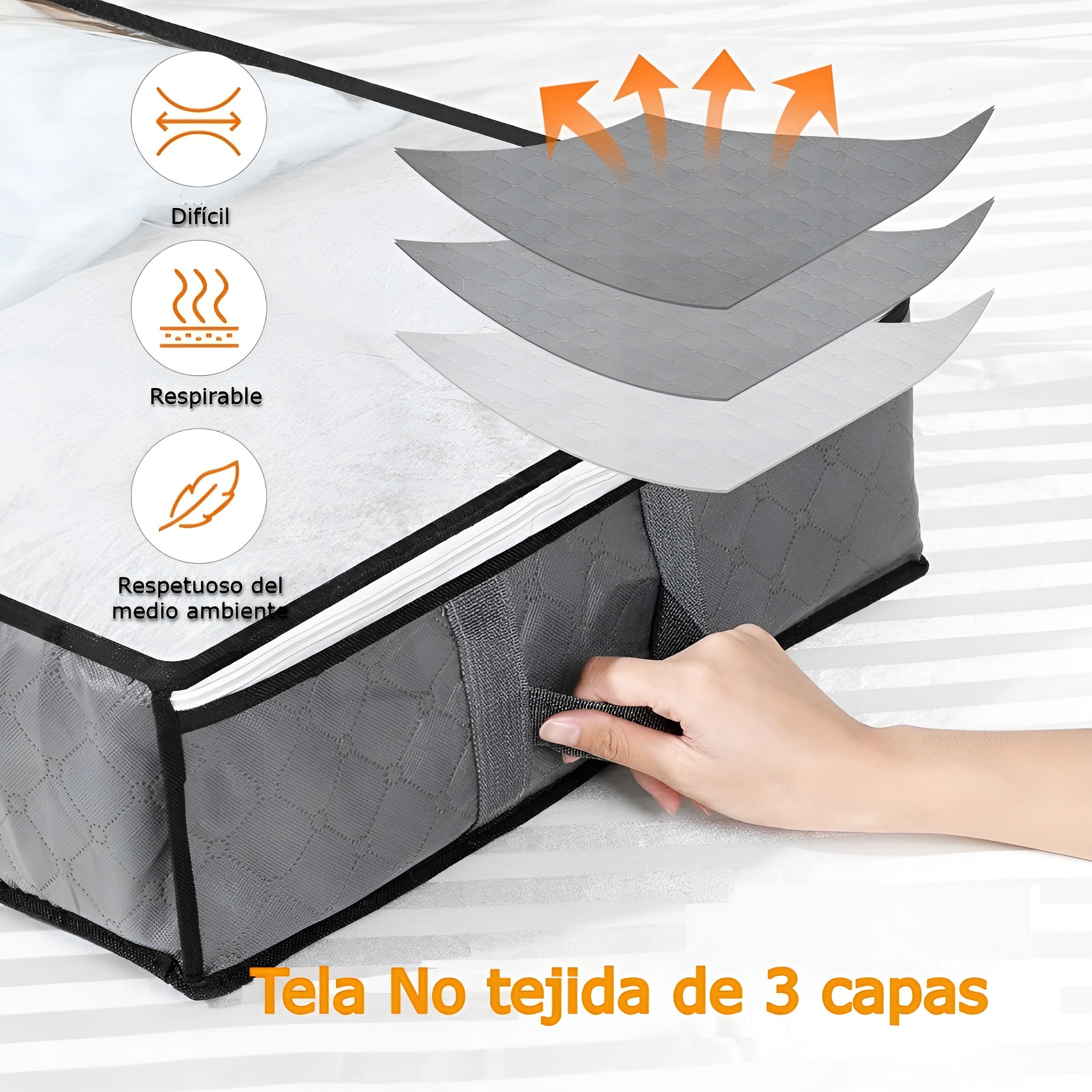 Organizador de Ropa debajo de la cama (Pack de 2) – Comprar al mejor precio en NQLN Store Venezuela
