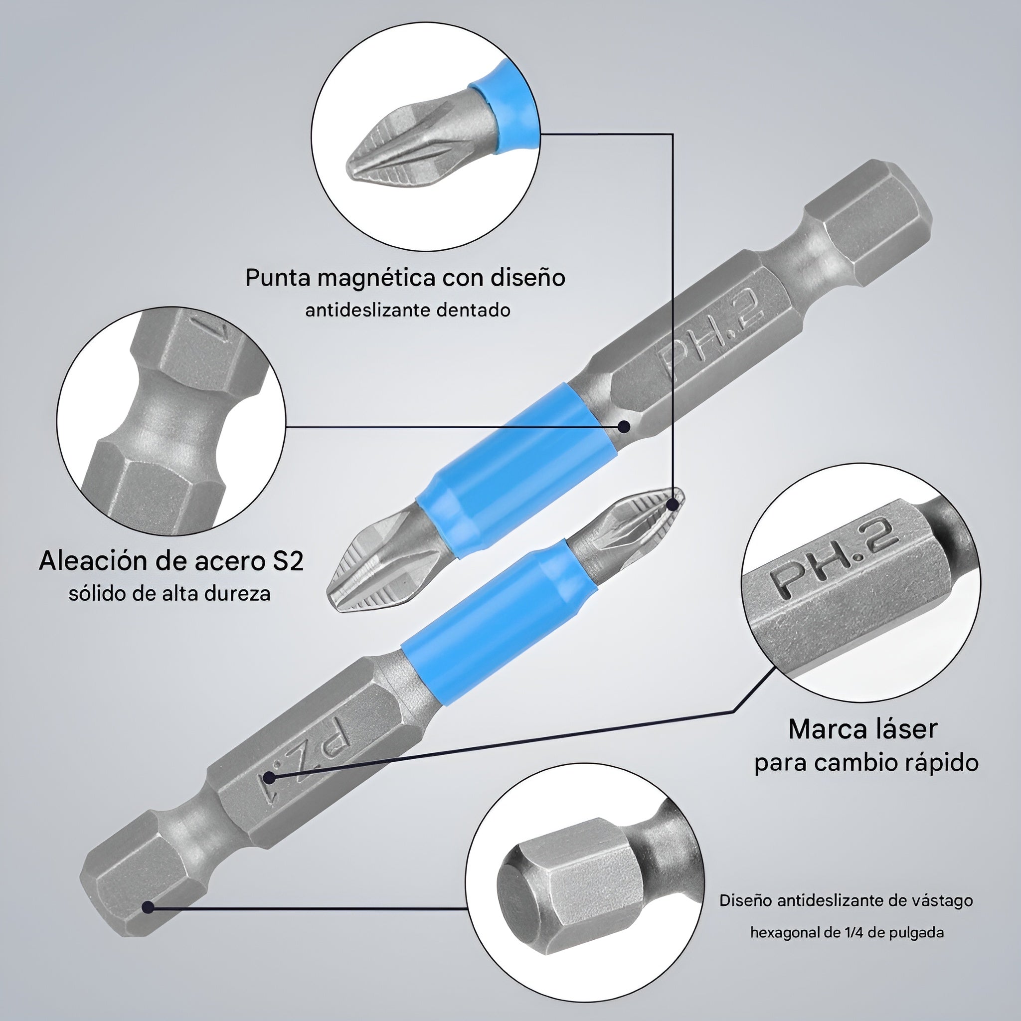 Juego de  puntas de destornillador eléctrico – Comprar al mejor precio en NQLN Store Venezuela
