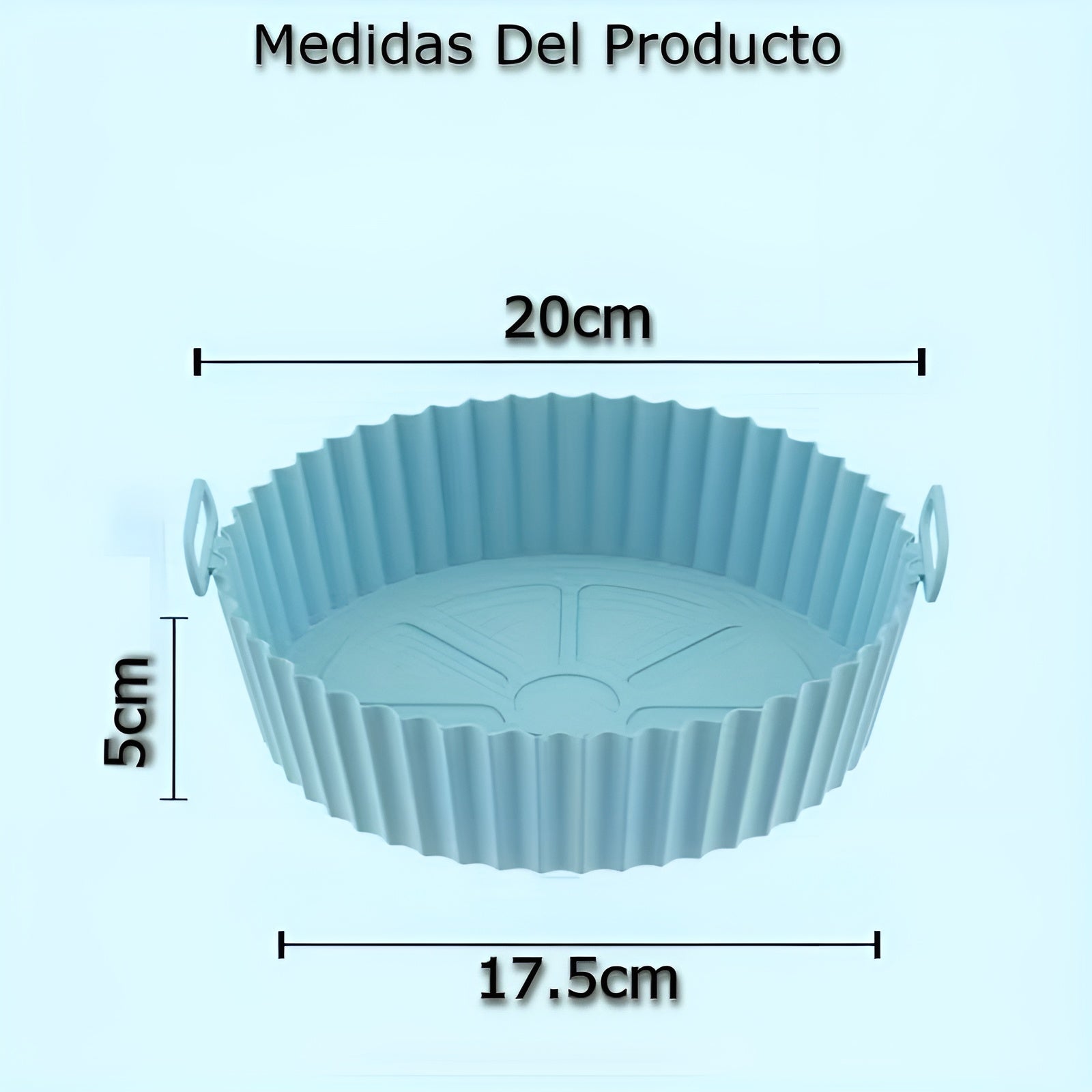 Bandeja de silicona para freidoras de aire – Disponible en Caracas y Margarita – NQLN Store