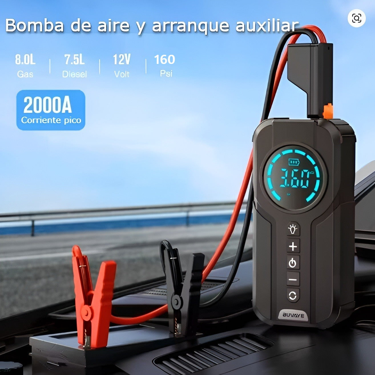 Kit De Emergencia para carro 8400 MAH – Tienda online NQLN Store Venezuela