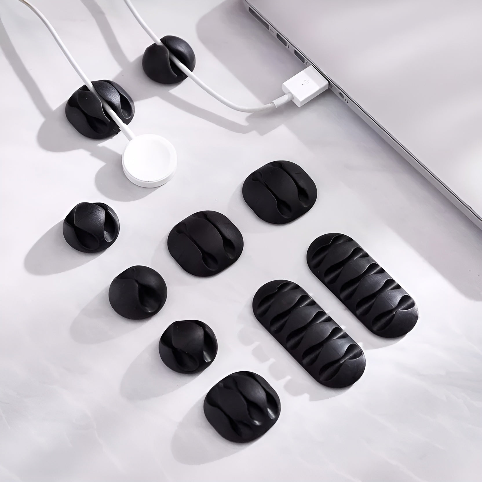 Organizador de cables de silicona – Comprar online en NQLN Store Venezuela con envío a todo el país