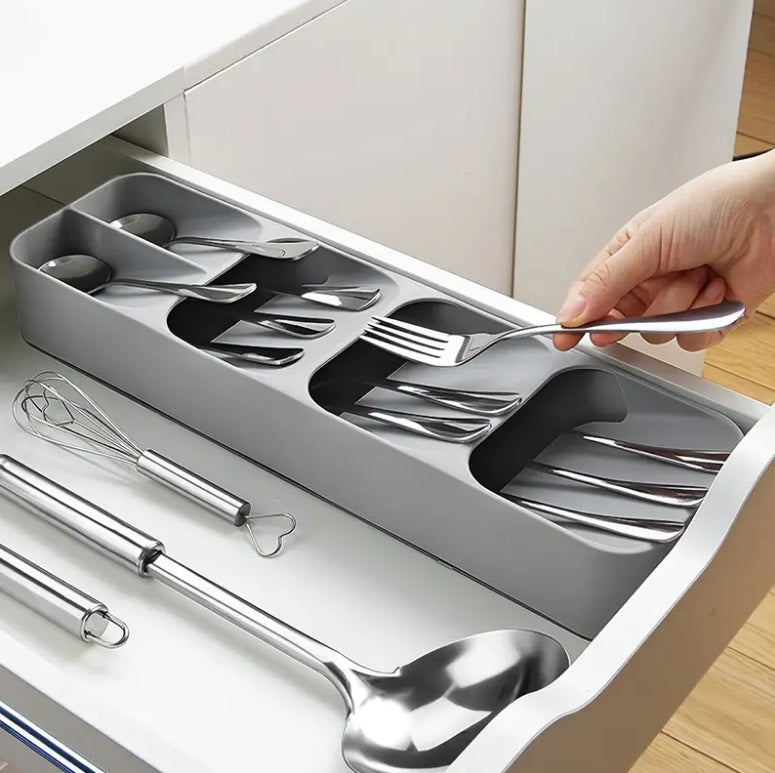 Caja de almacenamiento multifuncional para cubiertos – Vista detalle del producto – NQLN Store
