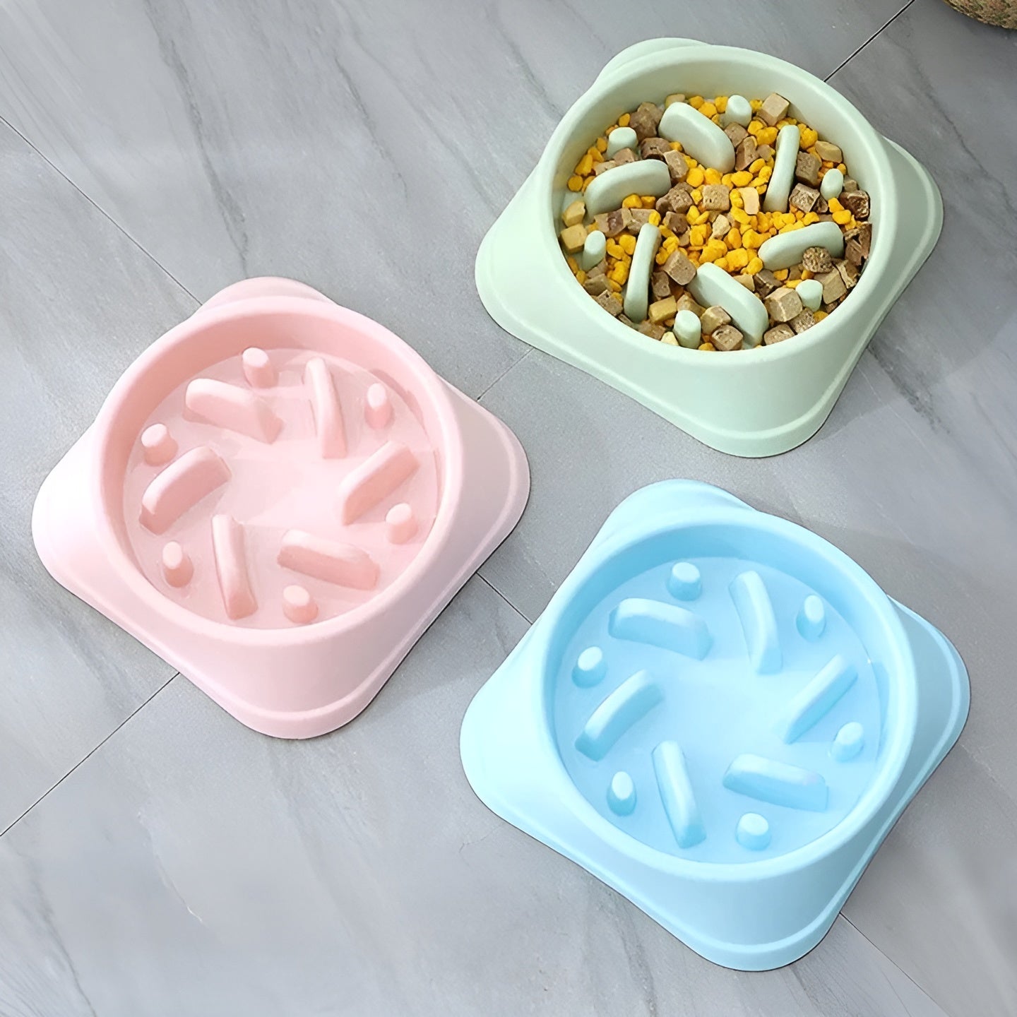 Plato de comida para alimentación lenta tipo laberinto para mascota y perro – Comprar al mejor precio en NQLN Store Venezuela