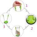 Sostenedor de bolsas de plastico