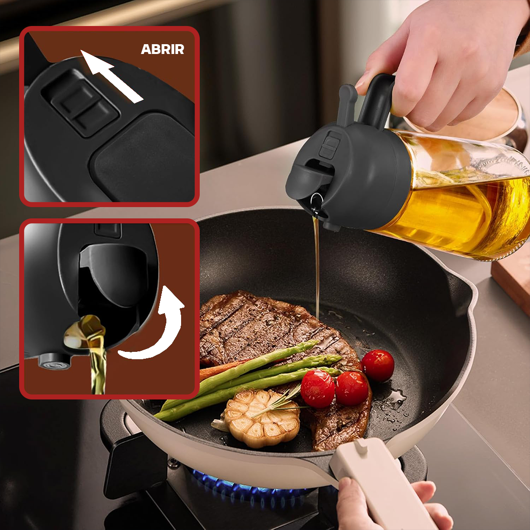 Dispensador de aceite de cocina Vauli – Disponible en Caracas y Margarita – NQLN Store