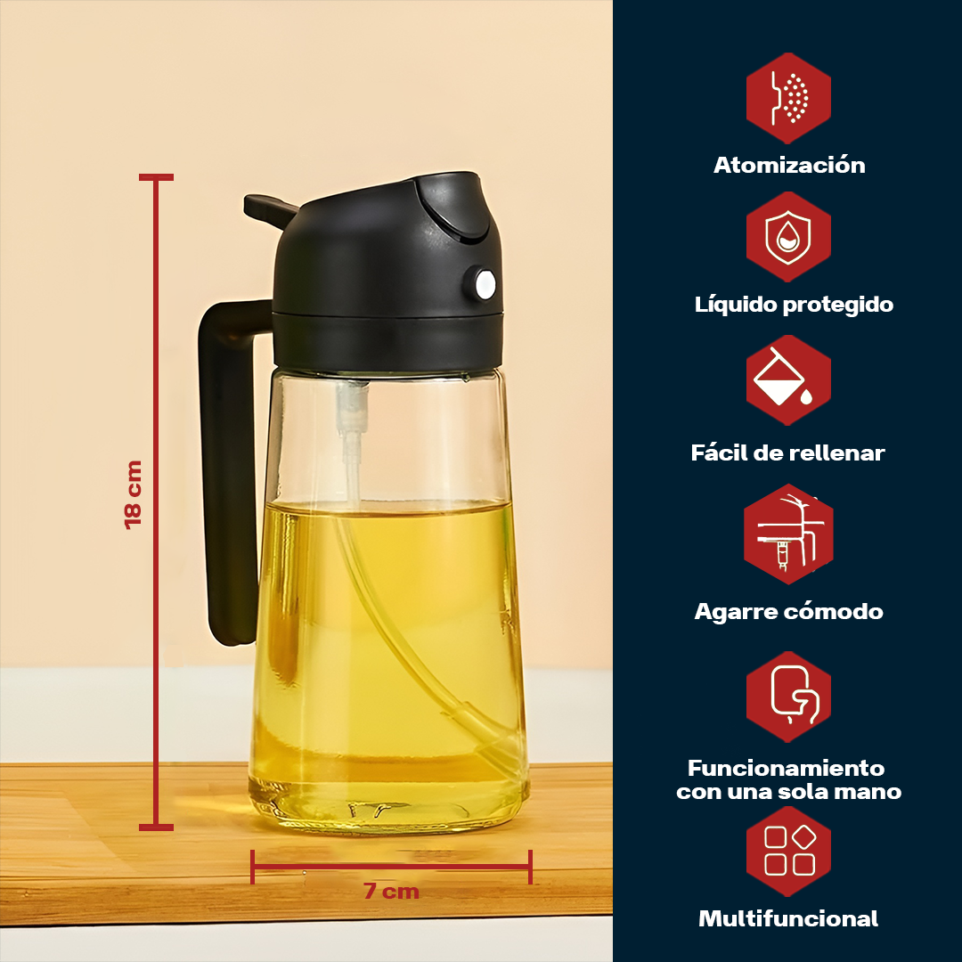 Dispensador de aceite de cocina VAULI