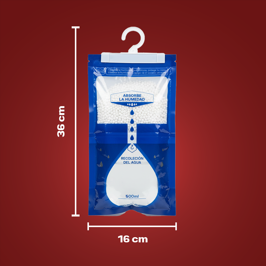 Bolsas absorbentes de humedad 500ml Vauli para closet armario deshumidificador – Comprar al mejor precio en NQLN Store Ven...