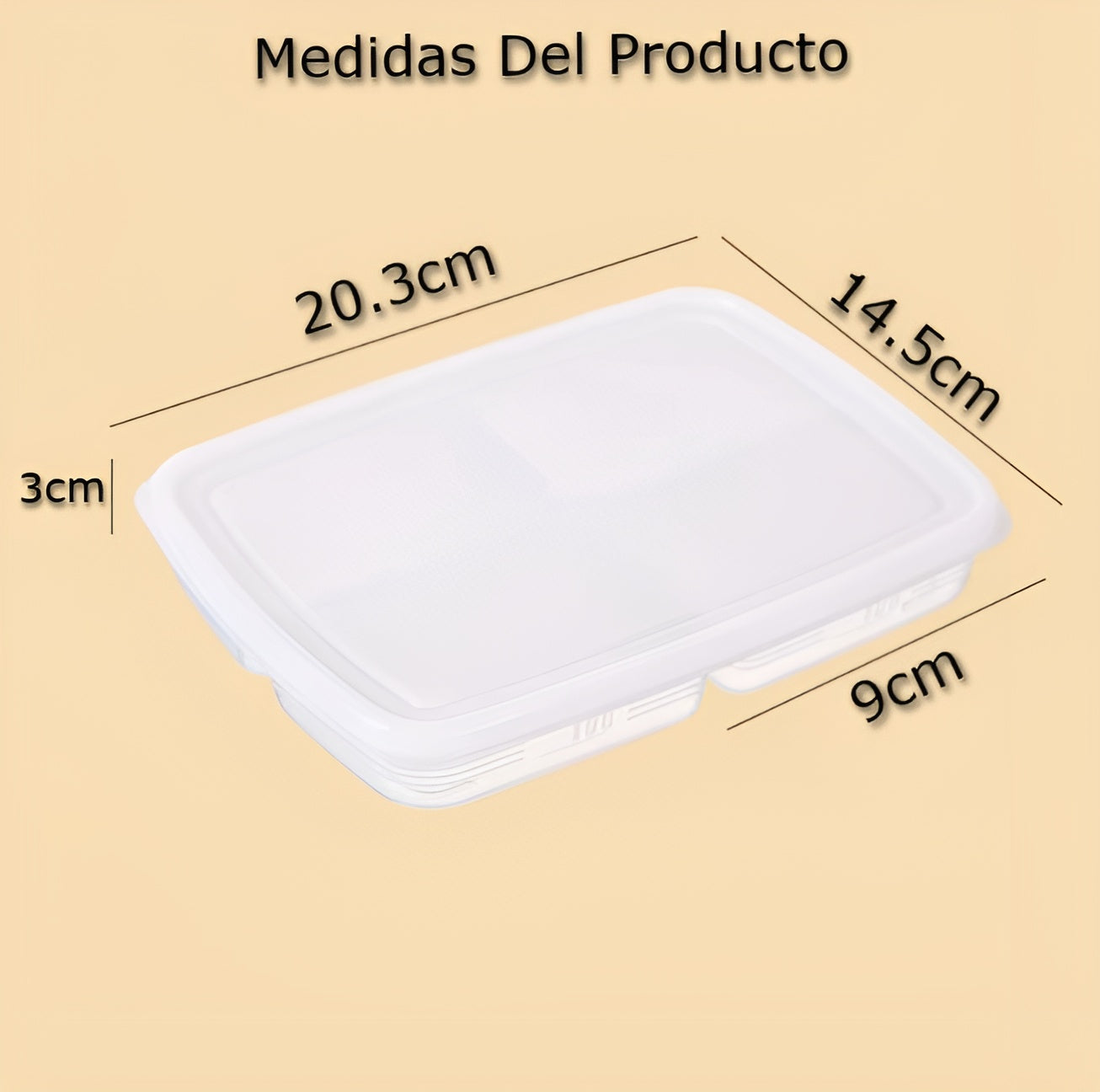 Envase para comida con divisor – Comprar en Caracas, Margarita y toda Venezuela – NQLN Store