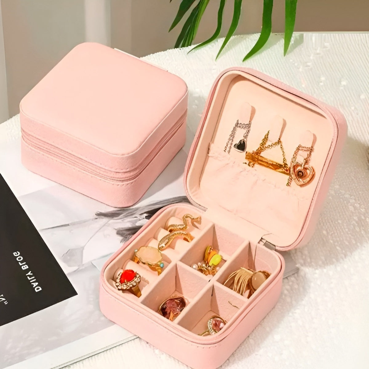 Organizador de joyas estuche de viaje – Tienda online NQLN Store Venezuela