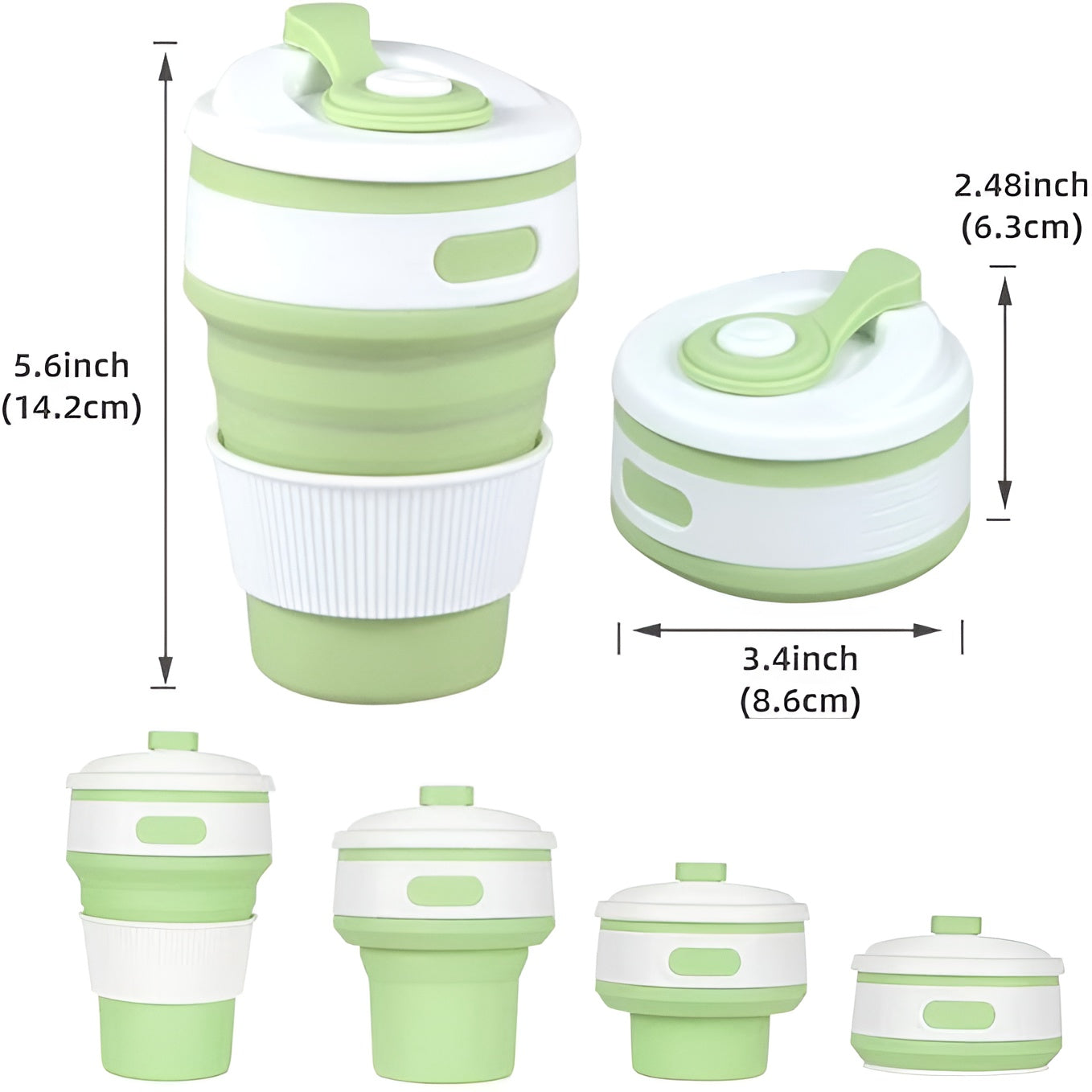 Vaso de viaje plegable – Presentación del producto – Comprar en NQLN Store