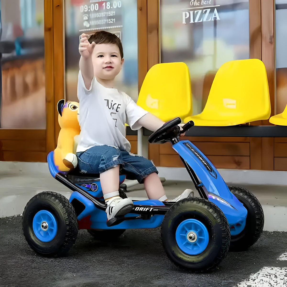 Carro de Juguete de Pedales Niños y Niñas – Comprar online en NQLN Store Venezuela con envío a todo el país