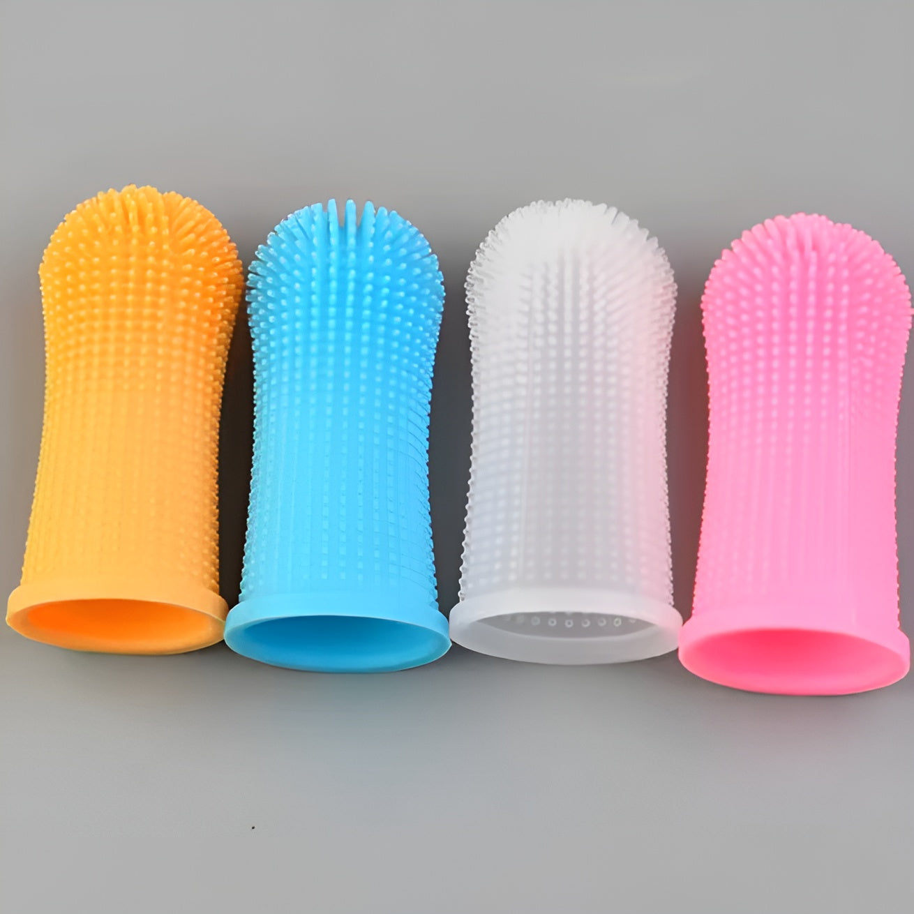 Cepillo de dientes de silicona (Pack de 4) – Tienda online NQLN Store Venezuela