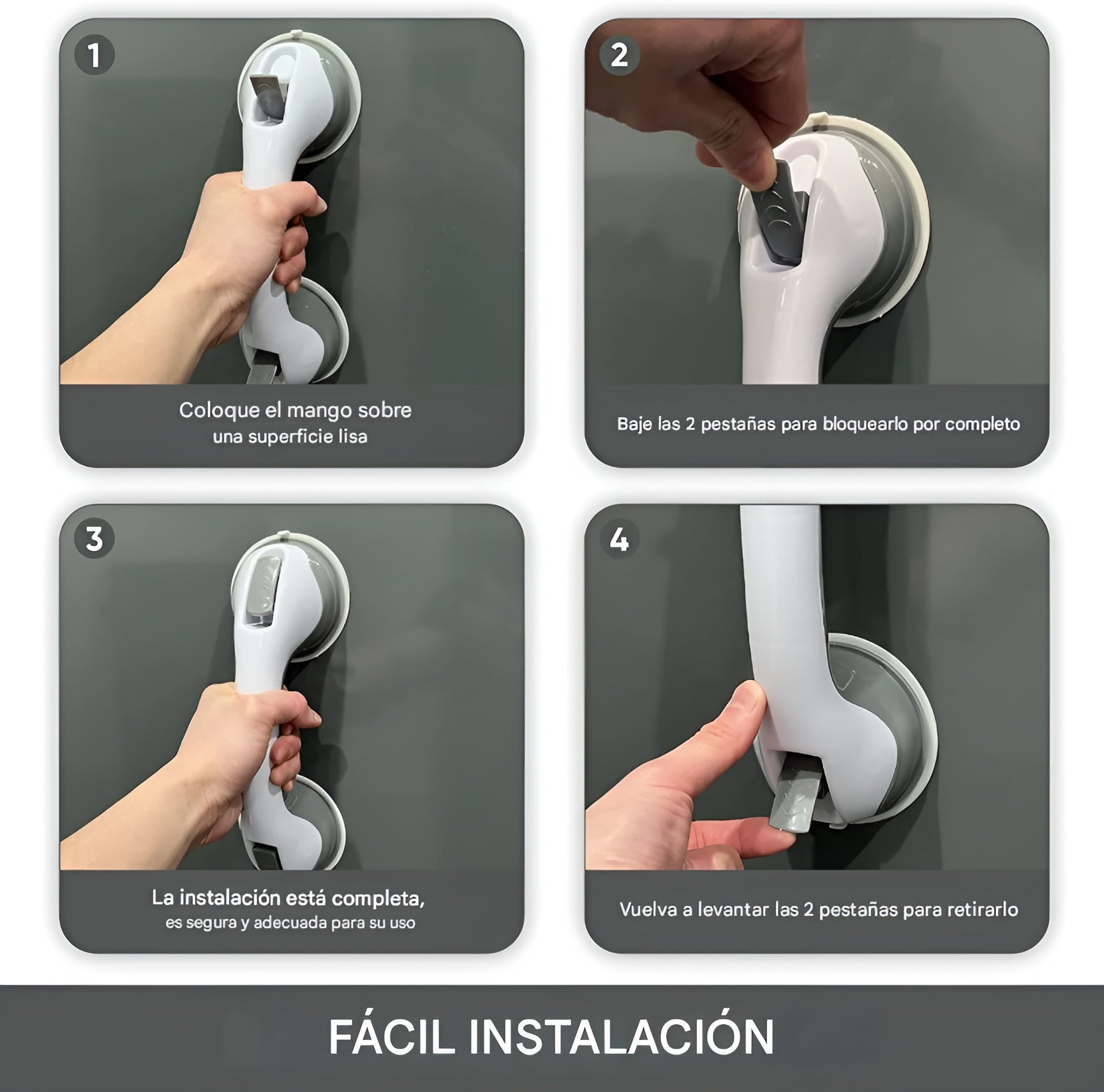 Barra de agarre para baños – Tienda online NQLN Store Venezuela