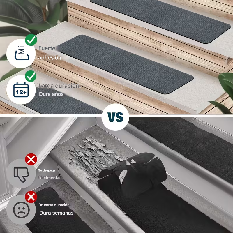 Alfombra antideslizantes para Escaleras (10 unidades) – Al mejor precio en NQLN Store Caracas y Margarita